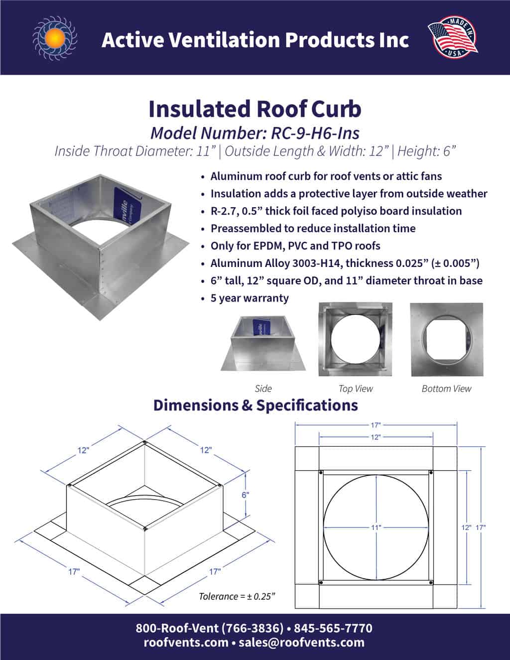 Specifications