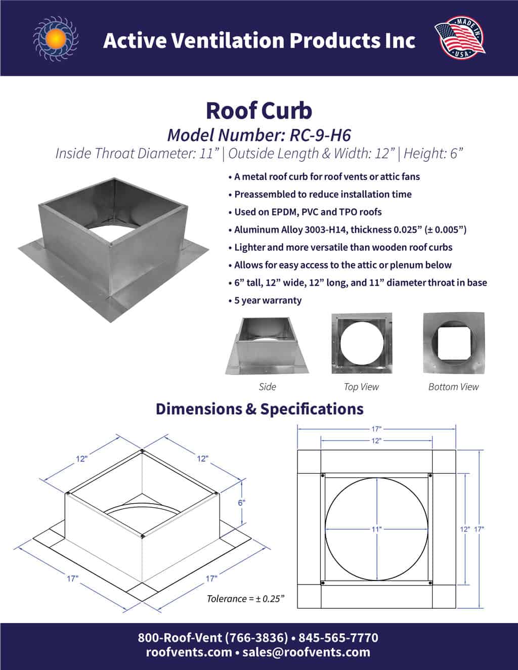 Specifications