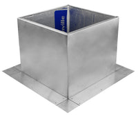 Insulated Square Roof Curb for 9" Diameter Vent | 8" high walls - Active Ventilation Products