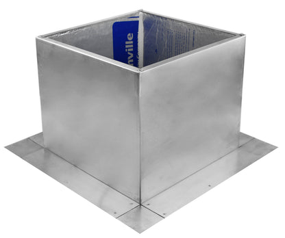 Model RC-9-H8-Ins |  Roof Curb for 9" Diameter Vent | 8" high walls | Insulated Walls