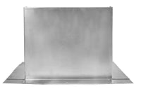 Insulated Square Roof Curb for 9" Diameter Vent | 8" high walls - Active Ventilation Products