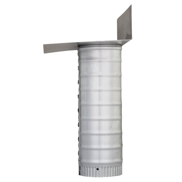 Round Scupper Roof Drain | 3" Diameter | 9" Long | Side View