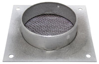 Soffit Vents Painted White Pack of 36 | Round Soffit Vent  |  2"  Diameter