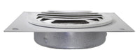 Round Soffit Vent White | 2" Diameter - Active Ventilation Products