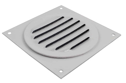 Model RSV-3-WT | Round Soffit Vent  |  3"  Diameter  | White