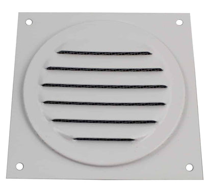 Model RSV-3-WT | Round Soffit Vent  |  3"  Diameter  | White