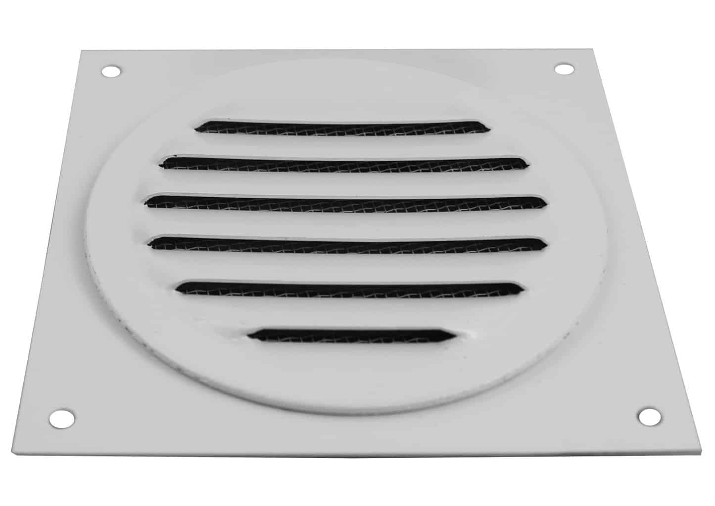 Model RSV-3-WT | Round Soffit Vent  |  3"  Diameter  | White