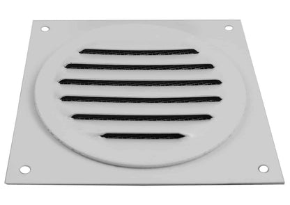 Model RSV-3-WT | Round Soffit Vent  |  3"  Diameter  | White