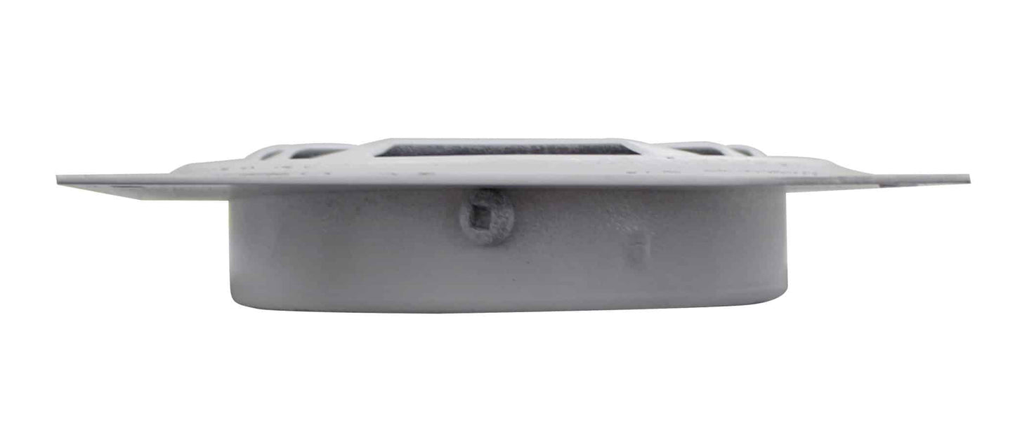 Model RSV-3-WT | Round Soffit Vent  |  3"  Diameter  | White