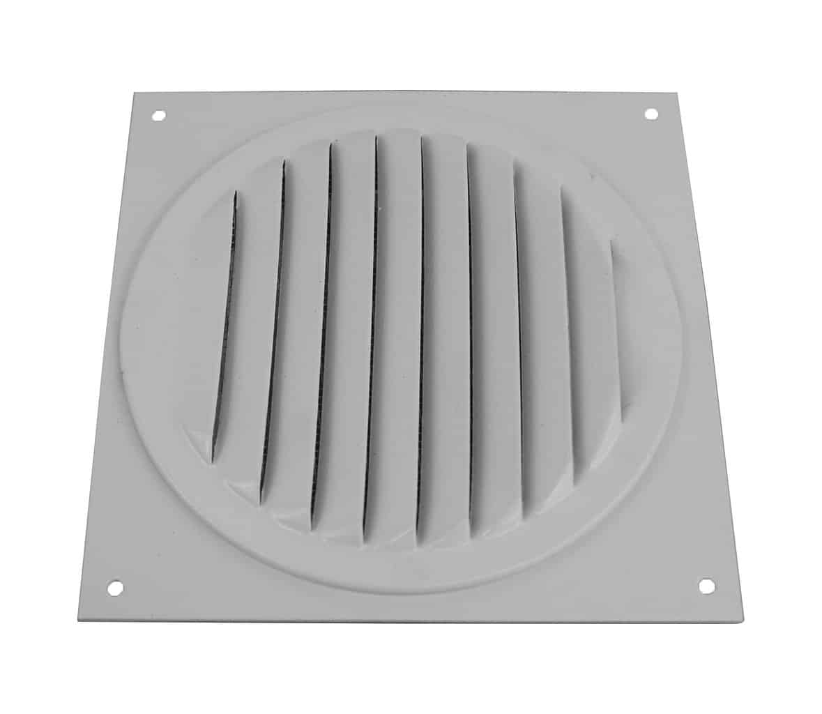 Model RSV-4-WT | Round Soffit Vent  |  4"  Diameter  | White