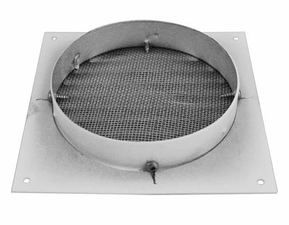 Model RSV-4-WT | Round Soffit Vent  |  4"  Diameter  | White