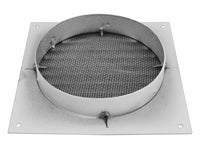 Soffit Vents Painted White - Pack of 6 | Round Soffit Vent | 4" Diameter - Active Ventilation Products
