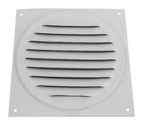 Round Soffit Vent White | 4" Diameter - Active Ventilation Products