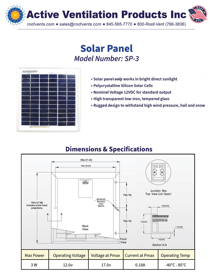 Specifications