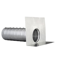 Aluminum Scupper Roof Drain | 3" Diameter | 9" Long