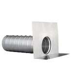 Aluminum Scupper Roof Drain | 3" Diameter | 9" Long
