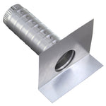 Aluminum Scupper Roof Drain | 3" Diameter | 9" Long