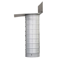 Aluminum Scupper Roof Drain | 3" Diameter | 9" Long