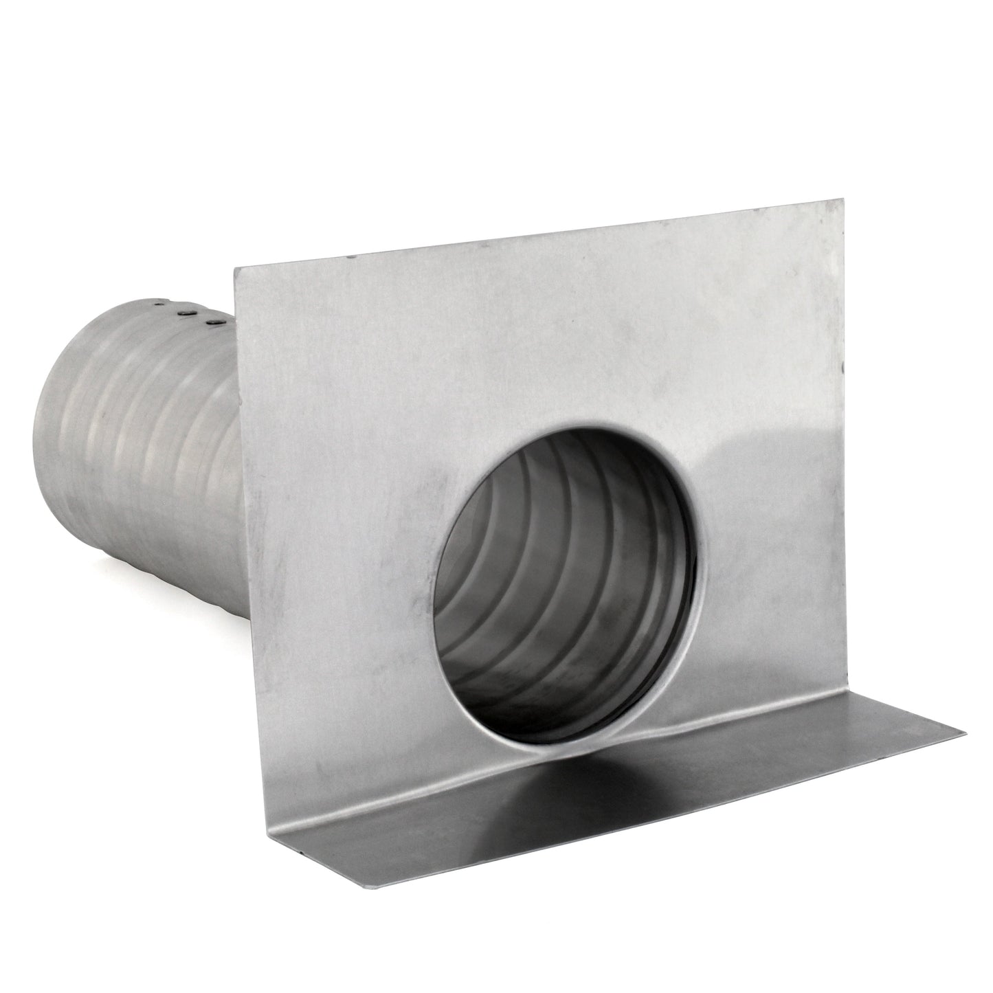 Aluminum Scupper Roof Drain | 4" Diameter | 12" Long