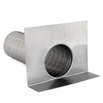 Aluminum Scupper Roof Drain | 4" Diameter | 12" Long