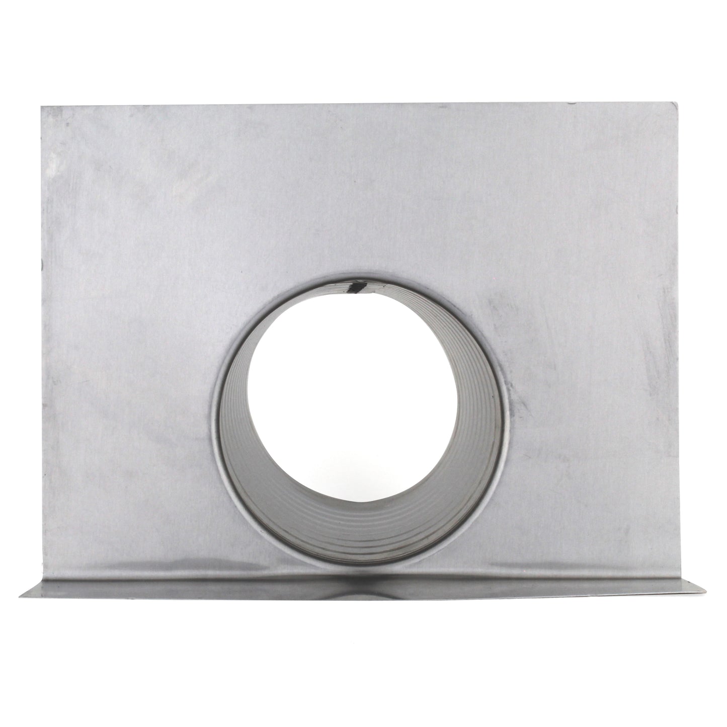 Aluminum Scupper Roof Drain | 4" Diameter | 12" Long