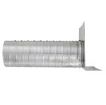 Aluminum Scupper Roof Drain | 4" Diameter | 12" Long