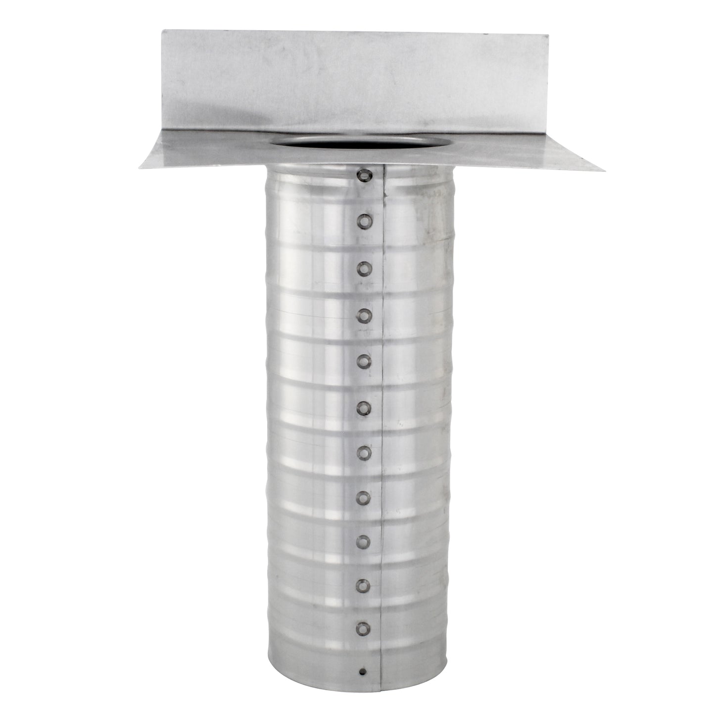 Aluminum Scupper Roof Drain | 4" Diameter | 12" Long