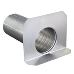 Aluminum Scupper Roof Drain | 5" Diameter | 12" Long