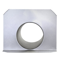 Aluminum Scupper Roof Drain | 5" Diameter | 12" Long
