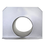 Aluminum Scupper Roof Drain | 5" Diameter | 12" Long
