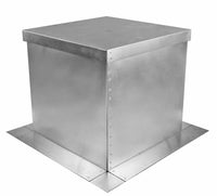 Insulated Square Roof Curb for 10" Diameter Vent | 12" high walls - Active Ventilation Products