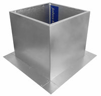 Insulated Square Roof Curb for 10" Diameter Vent | 12" high walls - Active Ventilation Products