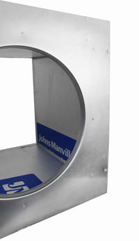 Insulated Square Roof Curb for 10" Diameter Vent | 12" high walls - Active Ventilation Products