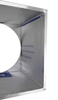 Insulated Square Roof Curb for 10" Diameter Vent | 12" high walls - Active Ventilation Products