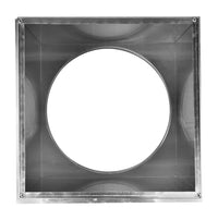 Square Roof Curb for 10" Diameter Vent | 12" high walls - Active Ventilation Products