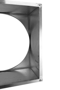 Insulated Square Roof Curb for 10" Diameter Vent | 6" high walls - Active Ventilation Products