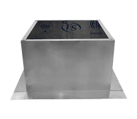 Insulated Square Roof Curb for 14" Diameter Vent | 12" high walls - Active Ventilation Products