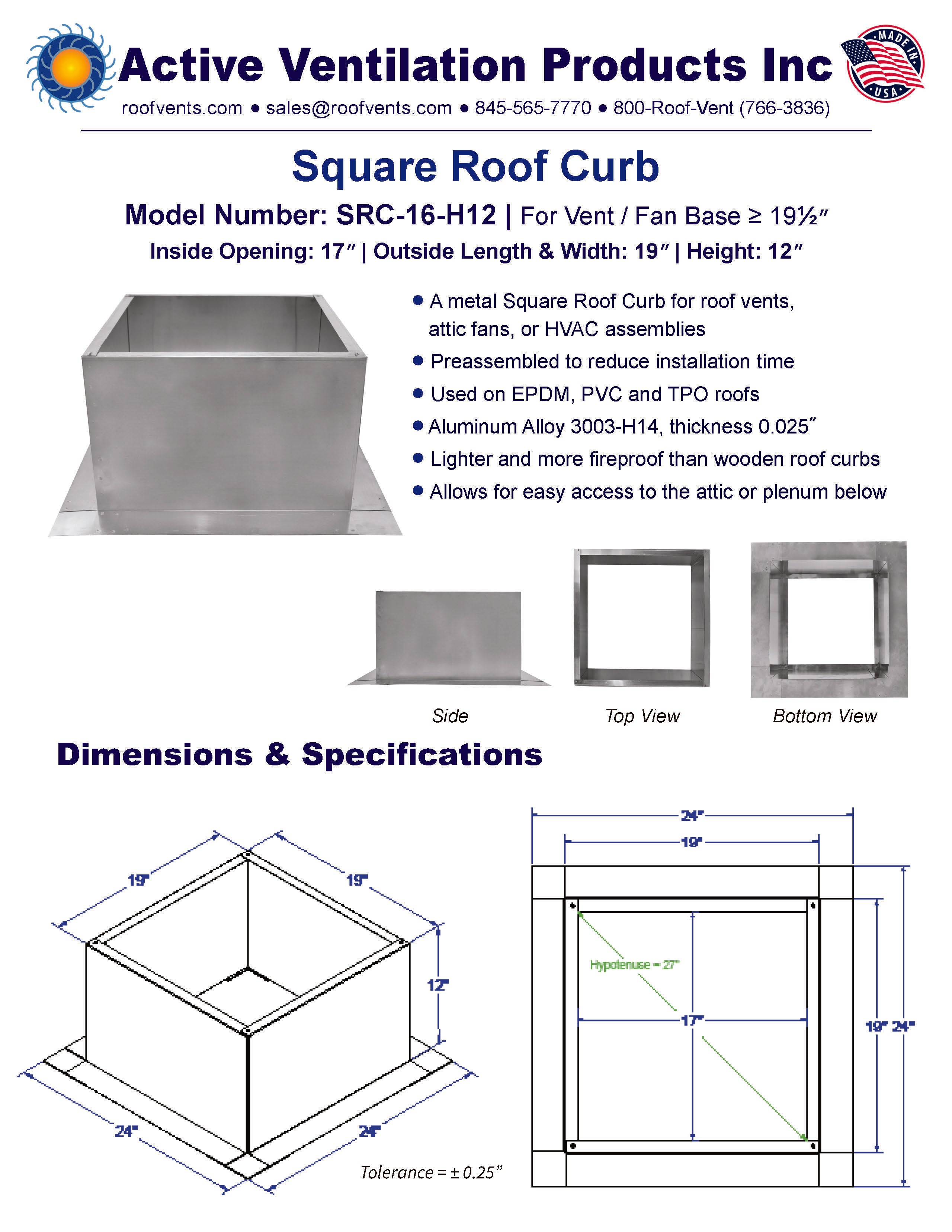 Specifications