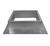 Insulated Square Roof Curb for 16" Diameter Vent | 6" high walls - Active Ventilation Products