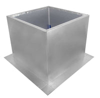 Insulated Square Roof Curb for 18" Diameter Vent | 18" high walls - Active Ventilation Products