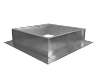 Insulated Square Roof Curb for 18" Diameter Vent | 6" high walls - Active Ventilation Products