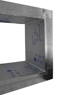 Insulated Square Roof Curb for 20" Diameter Vent | 18" high walls - Active Ventilation Products