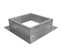 Insulated Square Roof Curb for 20" Diameter Vent | 6" high walls - Active Ventilation Products