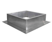 Insulated Square Roof Curb for 20" Diameter Vent | 6" high walls - Active Ventilation Products