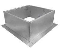 Insulated Square Roof Curb for 24" Diameter Vent | 12" high walls - Active Ventilation Products