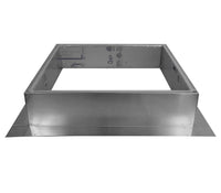 Insulated Square Roof Curb for 24" Diameter Vent | 6" high walls - Active Ventilation Products