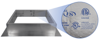 Insulated Square Roof Curb for 24" Diameter Vent | 6" high walls - Active Ventilation Products