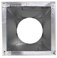 Insulated Square Roof Curb for 3" Diameter Vent | 12" high walls - Active Ventilation Products