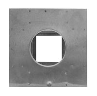 Square Roof Curb for 3" Diameter Vent | 12" high walls - Active Ventilation Products