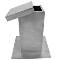 Square Roof Curb for 3" Diameter Vent | 12" high walls - Active Ventilation Products